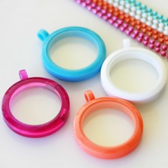 Kids Locket & Necklace Set - Plain Face